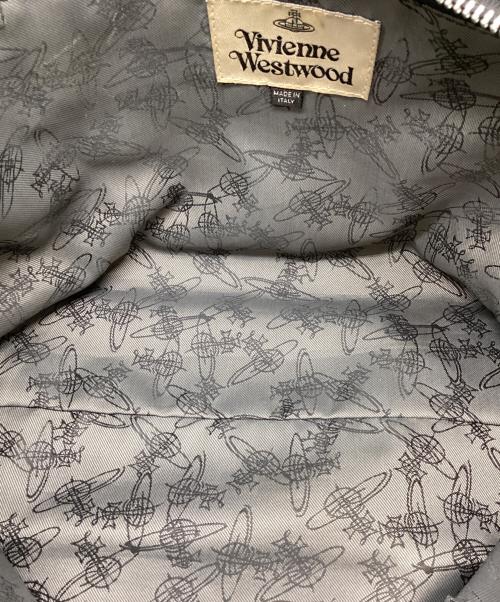 Vivienne Westwood（ヴィヴィアンウエストウッド）Vivienne Westwood (ヴィヴィアンウエストウッド) オーブレザートートバッグ　ショッパー ブラックの古着・服飾アイテム