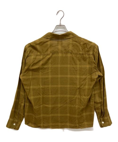Needles（ニードルズ）Needles (ニードルズ) C.O.B. SHIRT ブラウン サイズ:Ｍの古着・服飾アイテム