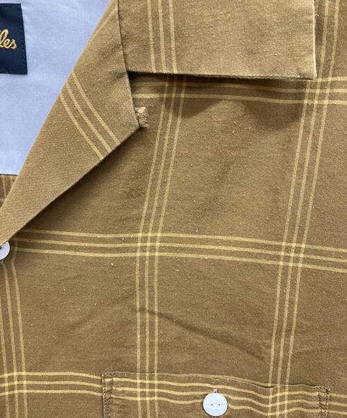 Needles（ニードルズ）Needles (ニードルズ) C.O.B. SHIRT ブラウン サイズ:Ｍの古着・服飾アイテム