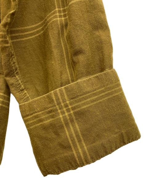 Needles（ニードルズ）Needles (ニードルズ) C.O.B. SHIRT ブラウン サイズ:Ｍの古着・服飾アイテム