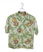 Sun Surfサンサーフ）の古着「アロハシャツ」｜グリーン
