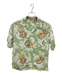 Sun Surf（サンサーフ）の古着「アロハシャツ」｜グリーン