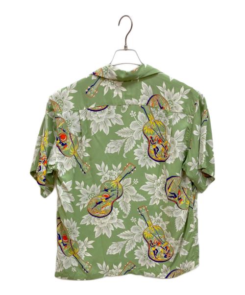 Sun Surf（サンサーフ）Sun Surf (サンサーフ) アロハシャツ グリーン サイズ:Mの古着・服飾アイテム