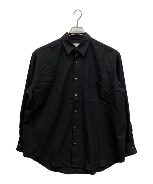 MARKWARE（マーカウェア）MARKWARE (マーカウェア) COMFORT FIT SHIRT　コンフォートフィットシャツ ブラック サイズ:2の古着・服飾アイテム