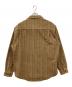 SUGAR CANE & Co. (シュガーケーン) Moleskin stripe shirt/モールスキンストライプシャツ　ヘビーベルシャツ ブラウン サイズ:Ｌ：7000円