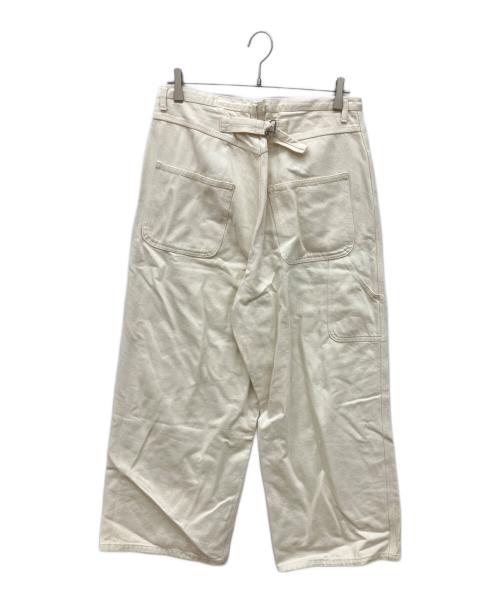 KIJI（キジ）KIJI (キジ) バギーペインターデニムパンツ ホワイト サイズ:5の古着・服飾アイテム