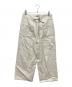 KIJI (キジ) バギーペインターデニムパンツ ホワイト サイズ:5：8000円
