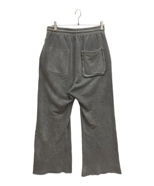 BOWWOW（バウワウ）BOWWOW (バウワウ) ヴィンテージ加工ワッペンスウェットパンツ グレー サイズ:Lの古着・服飾アイテム