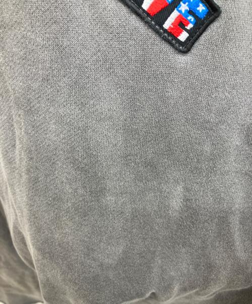 BOWWOW（バウワウ）BOWWOW (バウワウ) ヴィンテージ加工ワッペンスウェットパンツ グレー サイズ:Lの古着・服飾アイテム