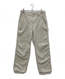 BEAMS（ビームス）の古着「ポリエステル テック ペインターパンツ」｜アイボリー
