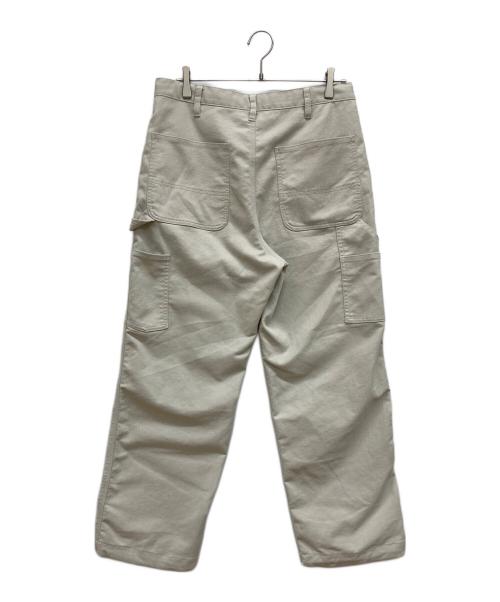 BEAMS（ビームス）BEAMS (ビームス) ポリエステル テック ペインターパンツ アイボリー サイズ:Mの古着・服飾アイテム