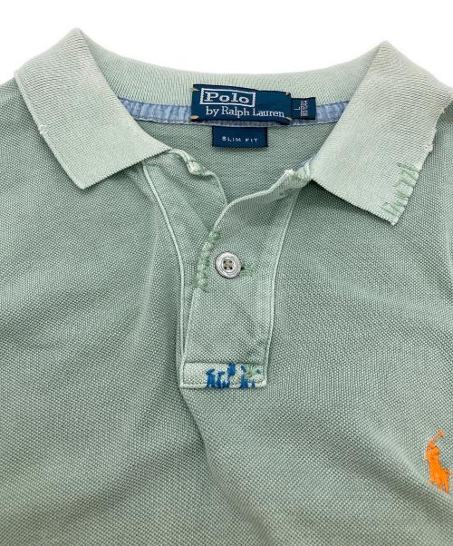 POLO RALPH LAUREN（ポロ・ラルフローレン）POLO RALPH LAUREN (ポロ・ラルフローレン) ポロシャツ グリーン サイズ:Lの古着・服飾アイテム