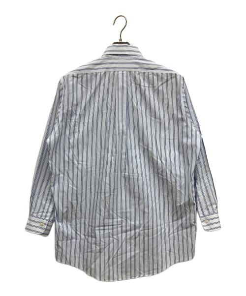 BROOKS BROTHERS（ブルックスブラザーズ）BROOKS BROTHERS (ブルックスブラザーズ) ストライプシャツ　ボタンダウンシャツ ブルー サイズ:15-31の古着・服飾アイテム