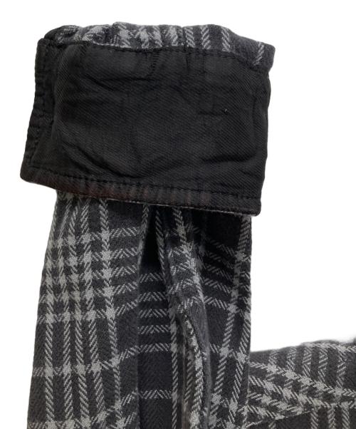 Engineered Garments（エンジニアドガーメンツ）Engineered Garments (エンジニアドガーメンツ) チェックフランネルシャツ ブラック サイズ:Ｓの古着・服飾アイテム