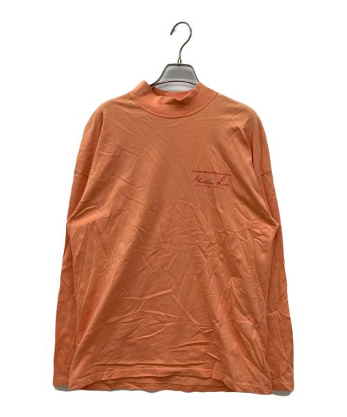 MARTINE ROSE（マーティン・ローズ）Martine rose (マーティン・ローズ) ロングスリーブカットソー オレンジ サイズ:Ｓの古着・服飾アイテム