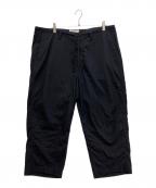 COOTIE PRODUCTIONSクーティープロダクツ）の古着「ナイロンオーバーパンツ」｜ブラック