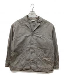COOTIE PRODUCTIONS（クーティープロダクツ）の古着「21SS　Garment Dyed Lapel Jacket　ガーメントダイ　テーラードジャケット」｜グレー