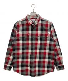CarHartt（カーハート）の古着「チェックシャツ　コットンシャツ」｜レッド