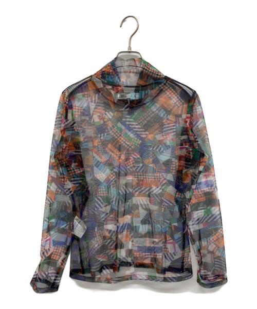 ANREALAGE（アンリアレイジ）ANREALAGE (アンリアレイジ) シアーカットソー マルチカラー サイズ:38の古着・服飾アイテム