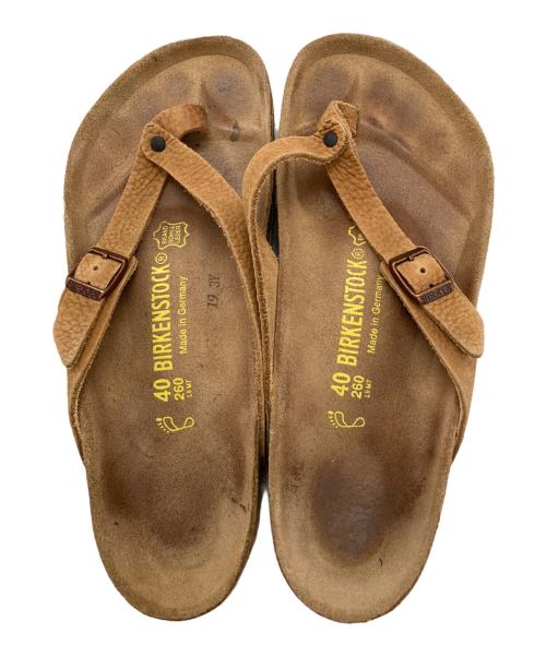 BIRKENSTOCK（ビルケンシュトック）BIRKENSTOCK (ビルケンシュトック) サンダル ブラウン サイズ:40の古着・服飾アイテム