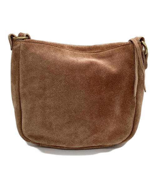 IL BISONTE（イル ビゾンテ）IL BISONTE (イル ビゾンテ) ショルダーバッグ　スエードバッグ ブラウンの古着・服飾アイテム