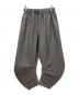 ISSEY MIYAKE（イッセイミヤケ）の古着「イージーパンツ／HEM PLEATED PANTS」｜グレー