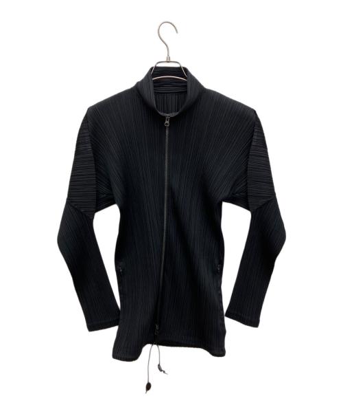 PLEATS PLEASE（プリーツプリーズ）PLEATS PLEASE (プリーツプリーズ) プリーツジャケット ブラック サイズ:3の古着・服飾アイテム