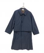 YOKEヨーク）の古着「3WAY BAL COLLAR SHARE COAT」｜ネイビー