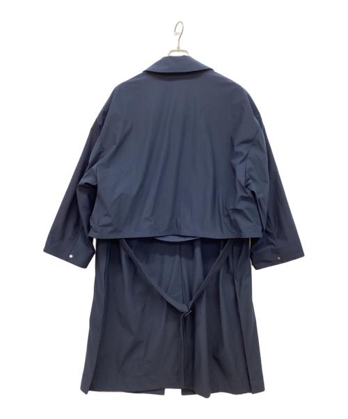 YOKE（ヨーク）YOKE (ヨーク) 3WAY BAL COLLAR SHARE COAT ネイビー サイズ:Mの古着・服飾アイテム