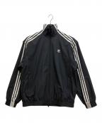 adidasアディダス）の古着「Adilenium シーズン 2 オーバーサイズ ジップオフトラックトップ」｜ブラック