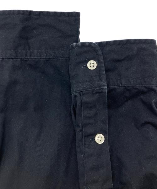 RALPH LAUREN（ラルフローレン）RALPH LAUREN (ラルフローレン) BLAKE　ボタンダウンシャツ　ワンポイント ソリッド BDシャツ　 ブラック サイズ:XLの古着・服飾アイテム