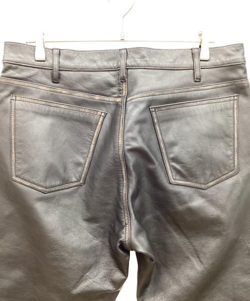 JOURNAL STANDARD（ジャーナルスタンダード）JOURNAL STANDARD (ジャーナルスタンダード) 5P バッファローレザーパンツ ブラック サイズ:XLの古着・服飾アイテム