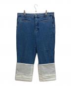 LOEWEロエベ）の古着「フィッシャーマンデニムパンツ」｜インディゴ