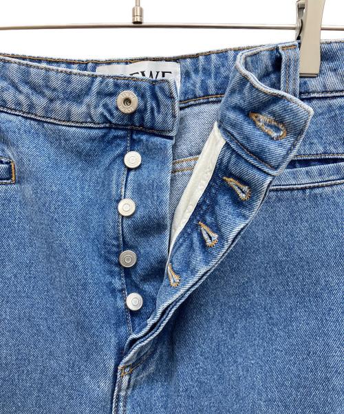 LOEWE（ロエベ）LOEWE (ロエベ) フィッシャーマンデニムパンツ インディゴ サイズ:58の古着・服飾アイテム