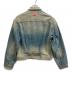 KENZO (ケンゾー) STONE BLEACH DIRTY DENIM TRUCKER JACKET インディゴ サイズ:L：38000円