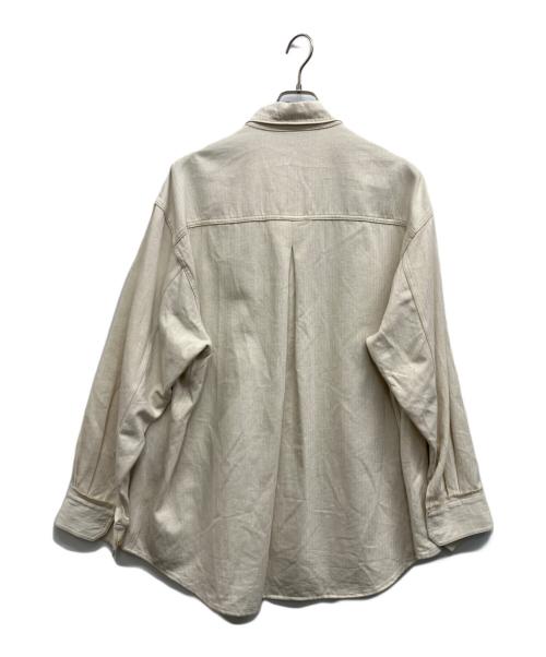 Essay（エッセイ）Essay (エッセイ) URBAN RESEARCH (アーバンリサーチ) オーバーサイズシャツ アイボリー サイズ:Mの古着・服飾アイテム