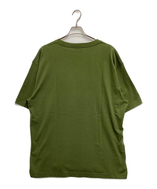 KENZO（ケンゾー）KENZO (ケンゾー) 'Boke Flower 2.0' オーバーサイズ Tシャツ オリーブ サイズ:XXLの古着・服飾アイテム