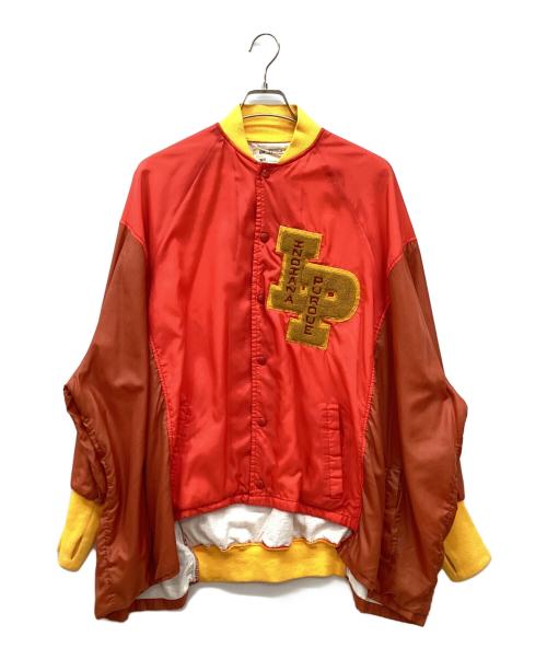 77circa（ナナナナサーカ）77circa (ナナナナサーカ) リメイク　再構築ジャケット レッド サイズ:Freeの古着・服飾アイテム