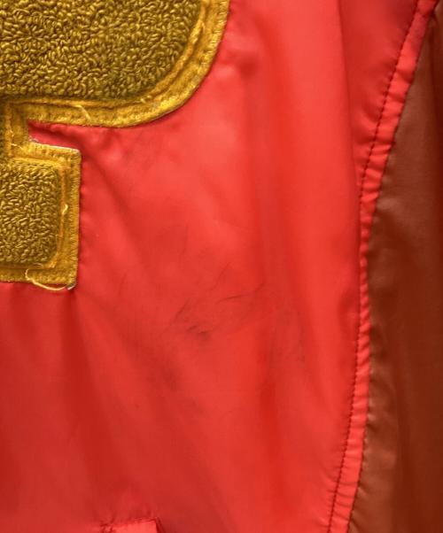 77circa（ナナナナサーカ）77circa (ナナナナサーカ) リメイク　再構築ジャケット レッド サイズ:Freeの古着・服飾アイテム