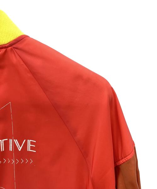 77circa（ナナナナサーカ）77circa (ナナナナサーカ) リメイク　再構築ジャケット レッド サイズ:Freeの古着・服飾アイテム