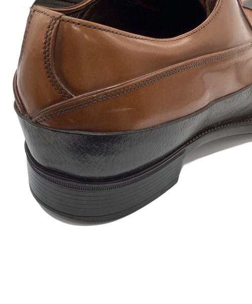 PRADA（プラダ）PRADA (プラダ) ラバーソールレザーシューズ ブラウン サイズ:7の古着・服飾アイテム