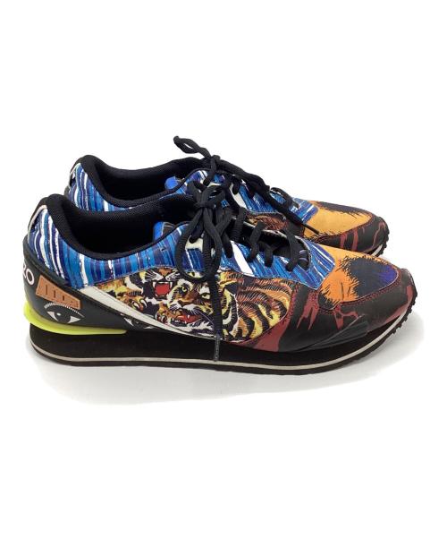 KENZO（ケンゾー）KENZO (ケンゾー) Running Crazy Tiger Sneakers マルチカラー サイズ:42の古着・服飾アイテム