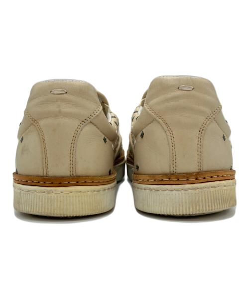 Martin Margiela22（マルタン・マルジェラ22）Martin Margiela22 (マルタン・マルジェラ22) 総柄スリッポン ベージュ サイズ:40の古着・服飾アイテム