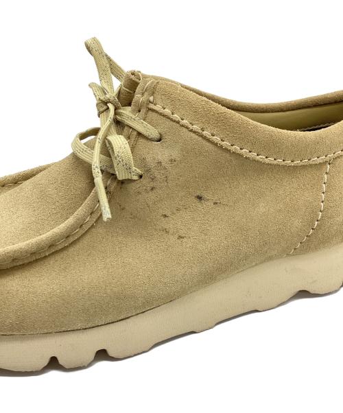 CLARKS（クラークス）CLARKS (クラークス) WALLABEE GORE-TEX　ワラビーシューズ ベージュ サイズ:27の古着・服飾アイテム
