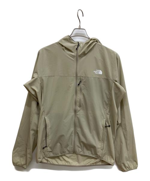 THE NORTH FACE（ザ ノース フェイス）THE NORTH FACE (ザ ノース フェイス) マウンテンソフトシェルフーディ ベージュ サイズ:L 未使用品の古着・服飾アイテム