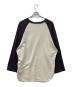 BLURHMS (ブラームス) Silk Nep Baseball Raglan Tee　ラグランＴシャツ ベージュ サイズ:3：9000円