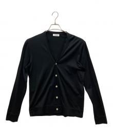 GRAN SASSO（グランサッソ）の古着「コットンカーディガン」｜ブラック