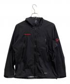 MAMMUTマムート）の古着「マサオ ライト 2.0 ハードシェル フーデッド ジャケット」｜ブラック