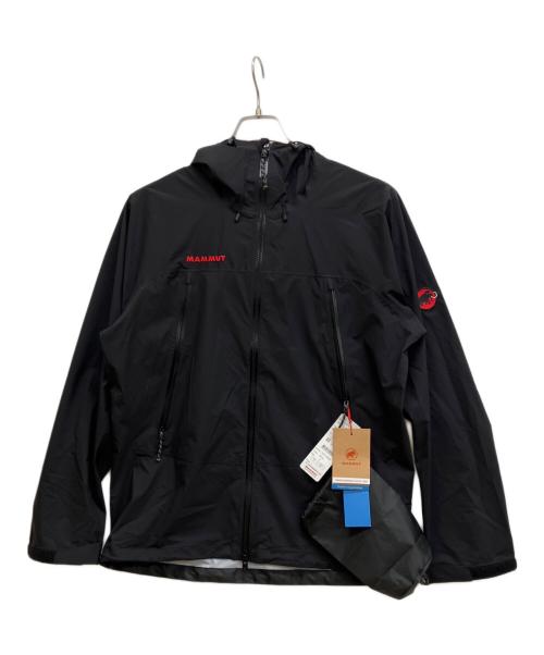 MAMMUT（マムート）MAMMUT (マムート) マサオ ライト 2.0 ハードシェル フーデッド ジャケット ブラック サイズ:Ｓの古着・服飾アイテム