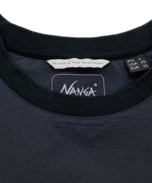 NANGA（ナンガ）NANGA (ナンガ) DotAir COMFY TEE ブラック サイズ:Ｓの古着・服飾アイテム